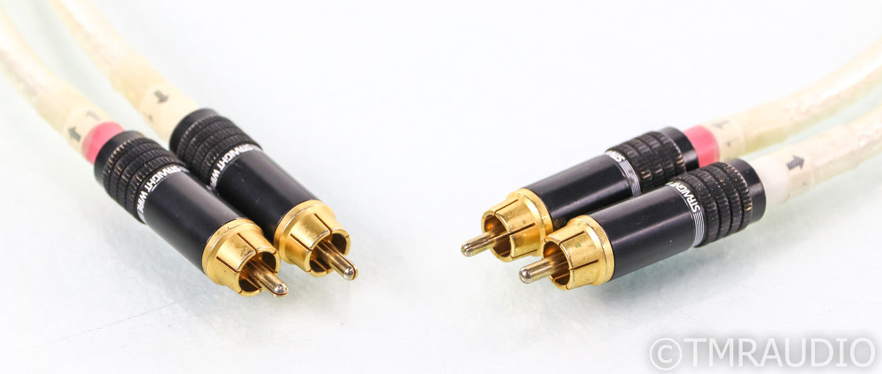 Straight Wire Maestro RCA Cables; 1m Pair Interconnects