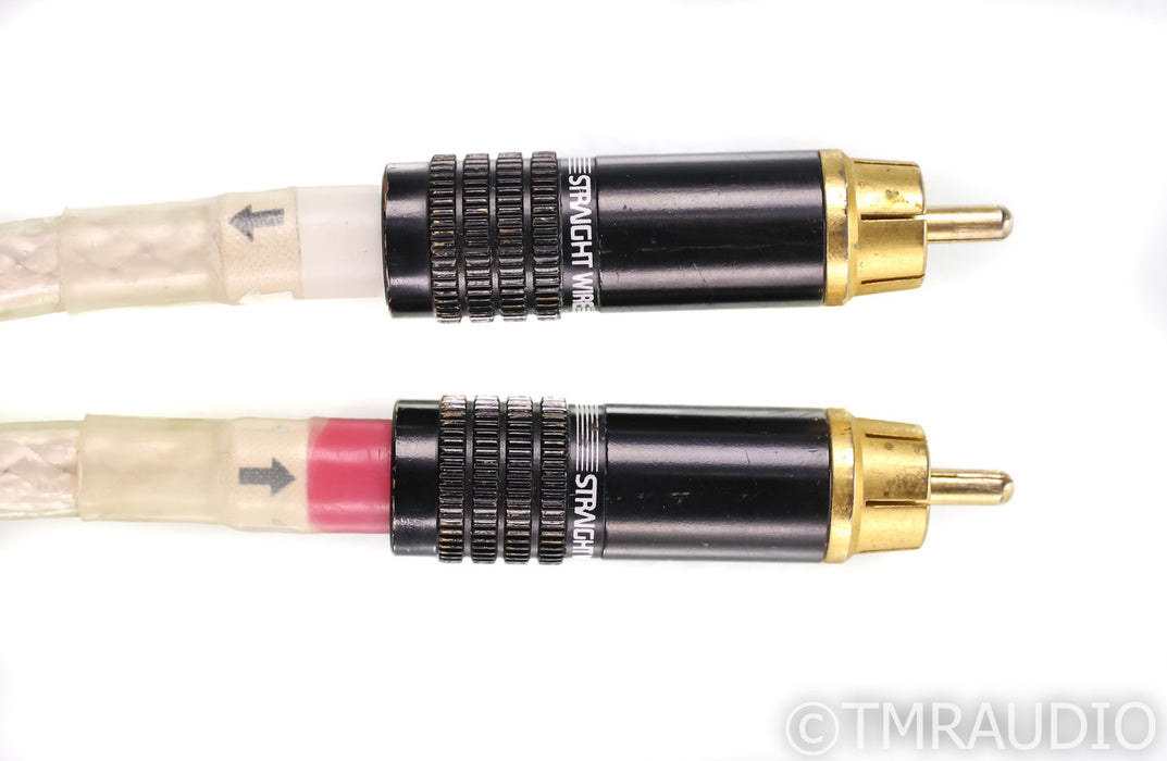 Straight Wire Maestro RCA Cables; 1m Pair Interconnects