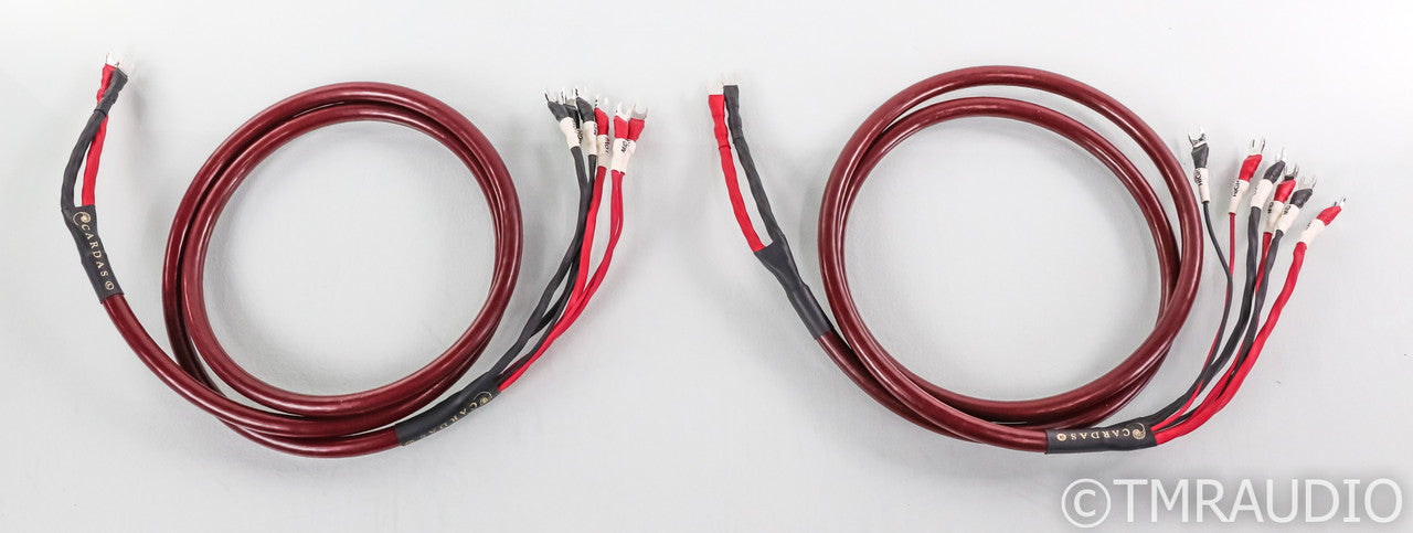 Cardas Golden Cross Tri-Wire Speaker Cables; 2m Pair