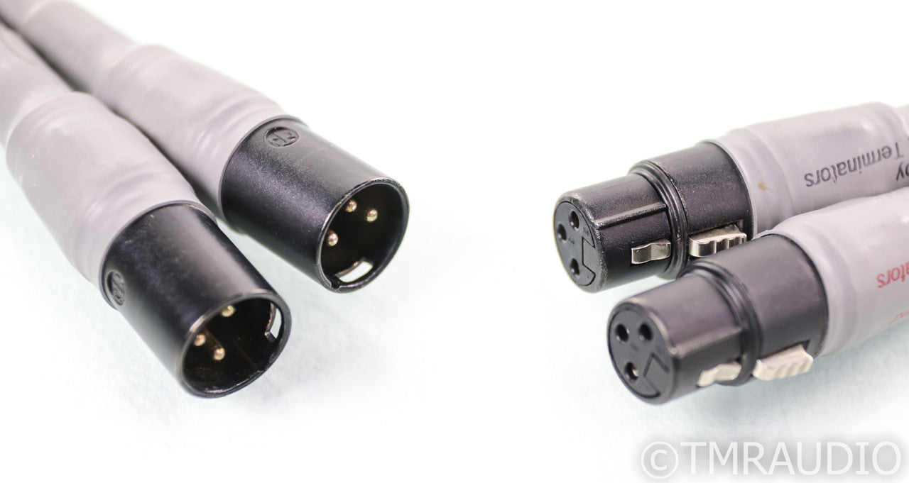 Cardas Golden Cross XLR Cables; 1m Pair Balanced Interconnects