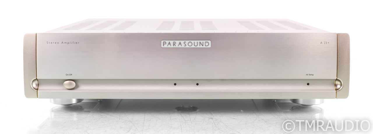Parasound Halo A 23+ Stereo Power Amplifier; Champagne Gold; A23+