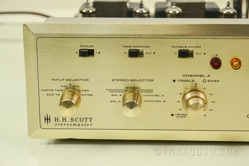 HH Scott StereoMaster 299-B Vintage Stereo Integrated Tube Amplifier