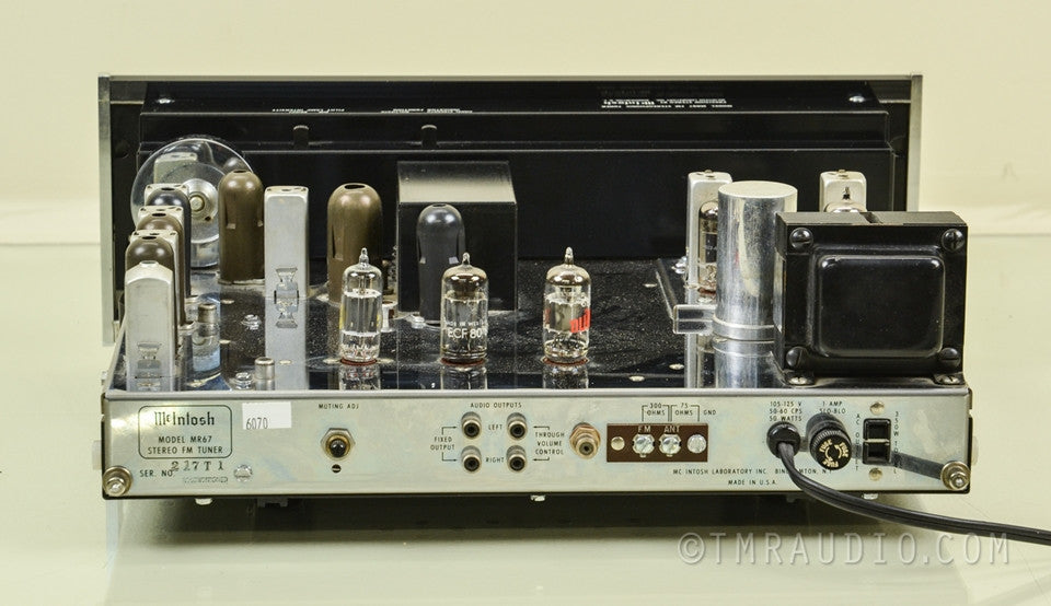 McIntosh MR67 Vintage Tube Tuner