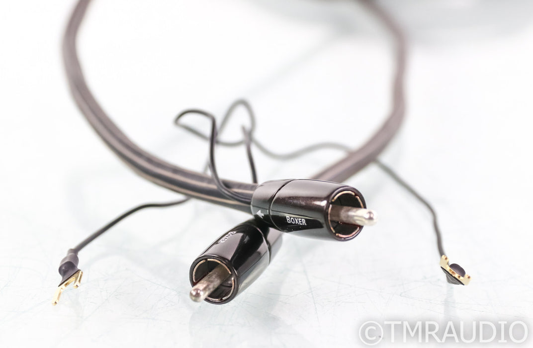 AudioQuest Boxer Subwoofer Cable; Single 12m Interconnect