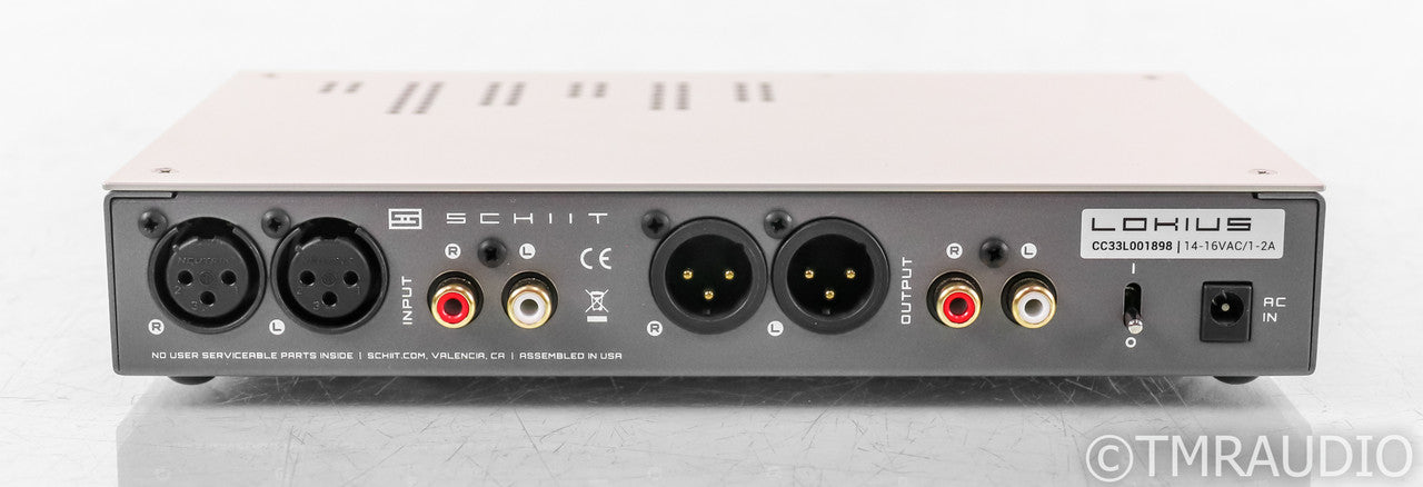 Schiit Audio Lokius 6 Band Balanced Tone Control; Silver