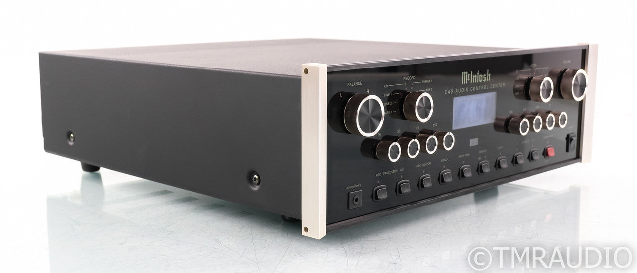 McIntosh C42 Stereo Preamplifier; C-42; MM Phono; Remote; Audio Control Center