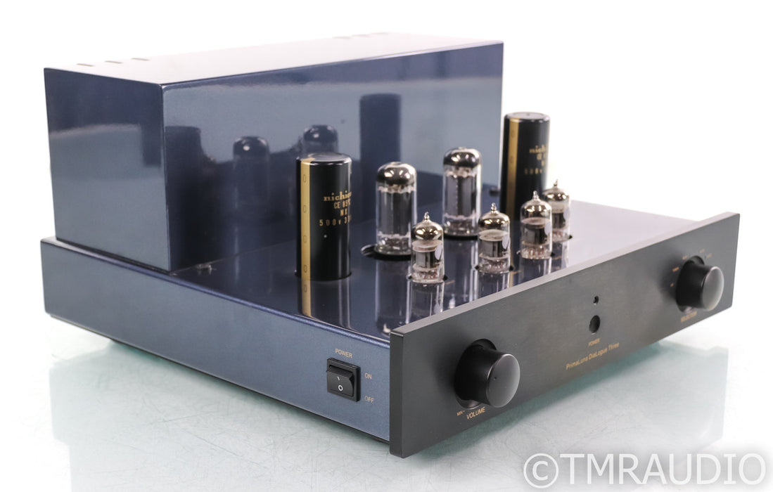 PrimaLuna DiaLogue Three Stereo Tube Preamplifier; Black; Remote