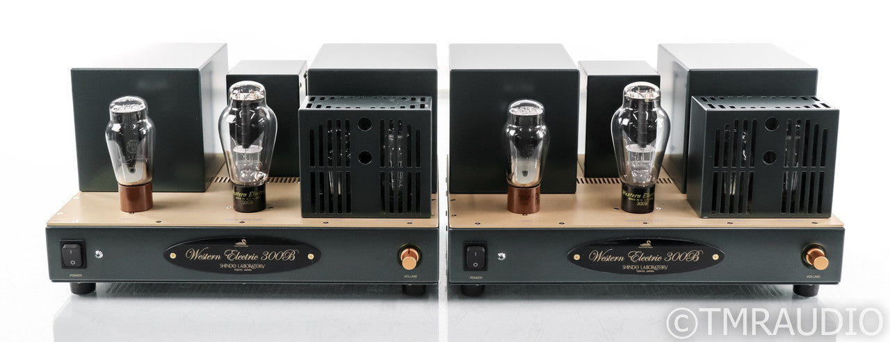 Shindo Laboratory Western Electric 300B Mono Power Amplifiers; Pair; Shindo Labs