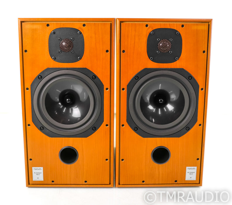 Harbeth HL Compact 7ES-3 Bookshelf Speakers; 30th Anniversary; Cherry Pair; 7ES3