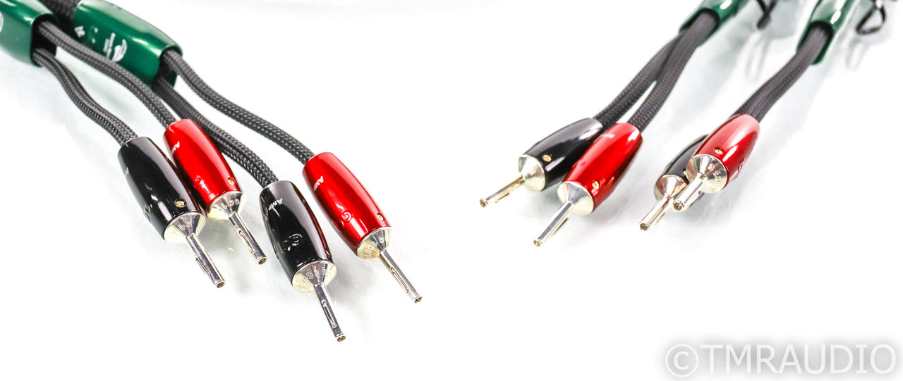 AudioQuest Robin Hood ZERO Speaker Cables; 8ft Pair (Open Box)
