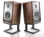 KLH Model 3 Bookshelf Speakers; Walnut Pair w/ Stands; Model Three