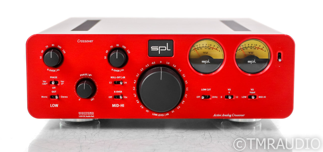 SPL Crossover Active Analog 2-Way Crossover; Voltair; Red