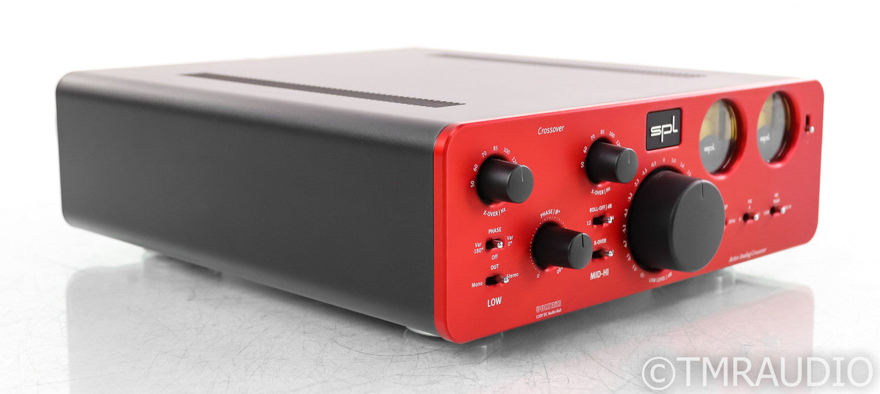 SPL Crossover Active Analog 2-Way Crossover; Voltair; Red