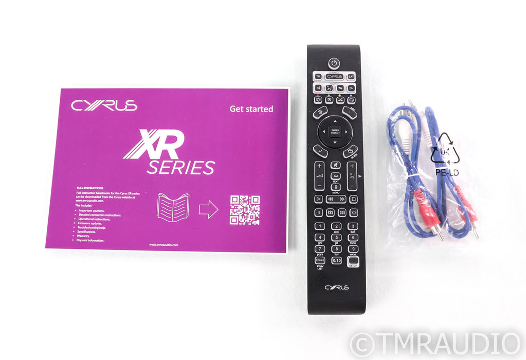 Cyrus CDi-XR CD Player; CDiXR; Black; Remote (Open Box)