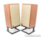 KLH Model 5 Floorstanding Speakers; Mahogany Pair w/ Stands