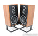 KLH Model 5 Floorstanding Speakers; Mahogany Pair w/ Stands