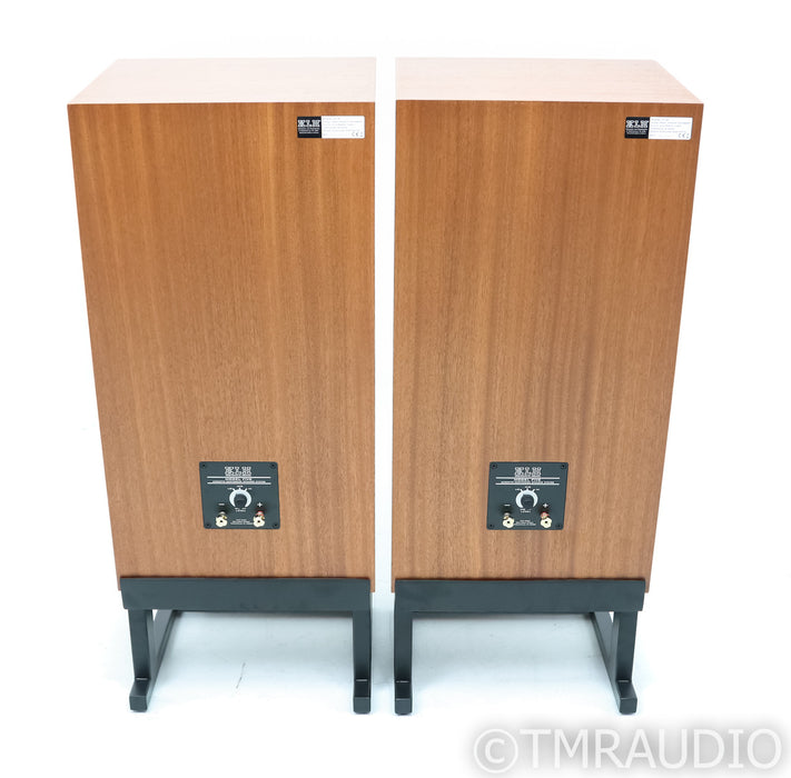 KLH Model 5 Floorstanding Speakers; Mahogany Pair w/ Stands