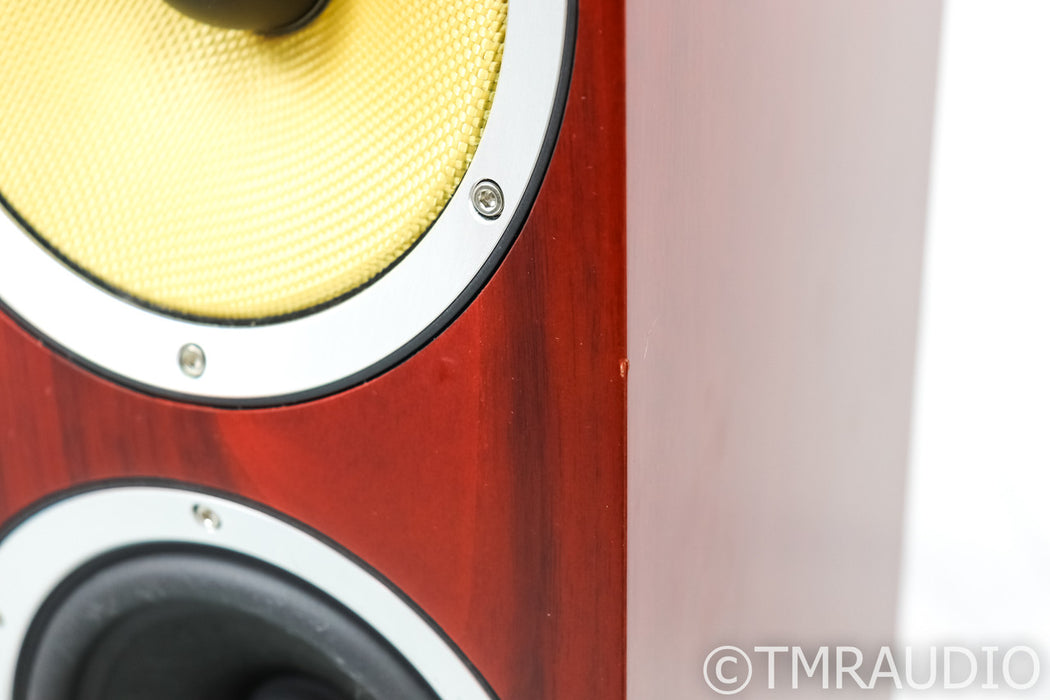 B&W CM8 Floorstanding Speakers; Rosenut Pair