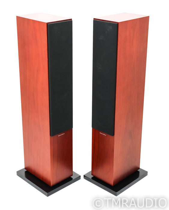 B&W CM8 Floorstanding Speakers; Rosenut Pair