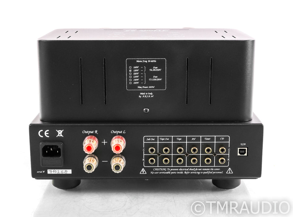 Unison Research Triode 25 Stereo Tube Integrated Amplifier; Cherry (Open Box)