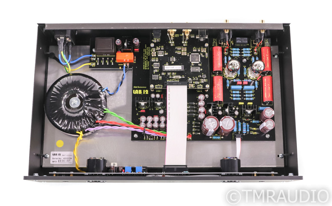 Lab12 dac1 Tube Hybrid DAC; D/A Converter; Black (Open Box)