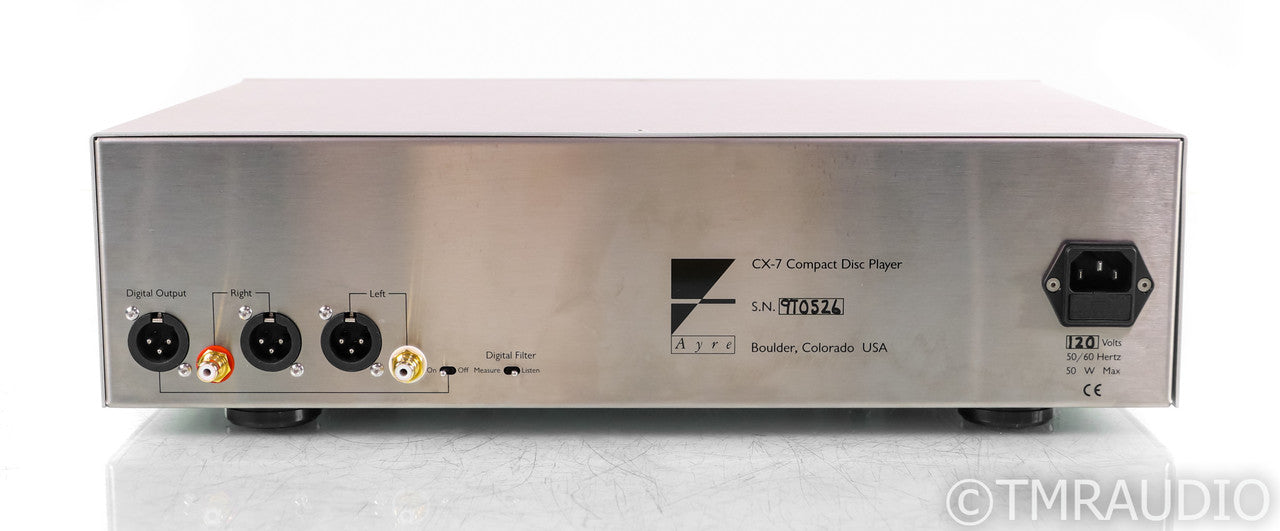 Ayre CX-7eMP CD Player; CX7eMP; Silver; Remote