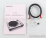 Technics SL-1200G Direct Drive Turntable; SL1200G; AS-IS (Platter Wobble)