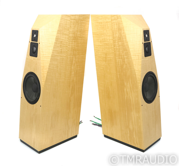 Avalon Ascent Mk II Floorstanding Speakers; Maple Pair w/ Crossovers; Tri-Wire