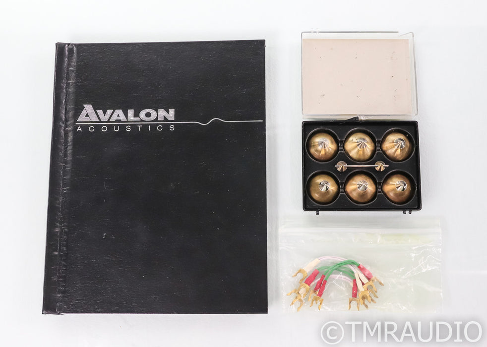Avalon Ascent Mk II Floorstanding Speakers; Maple Pair w/ Crossovers; Tri-Wire