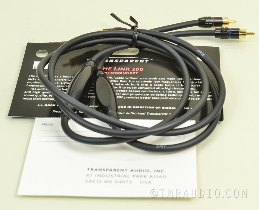Transparent Audio The Link 200 Interconnect