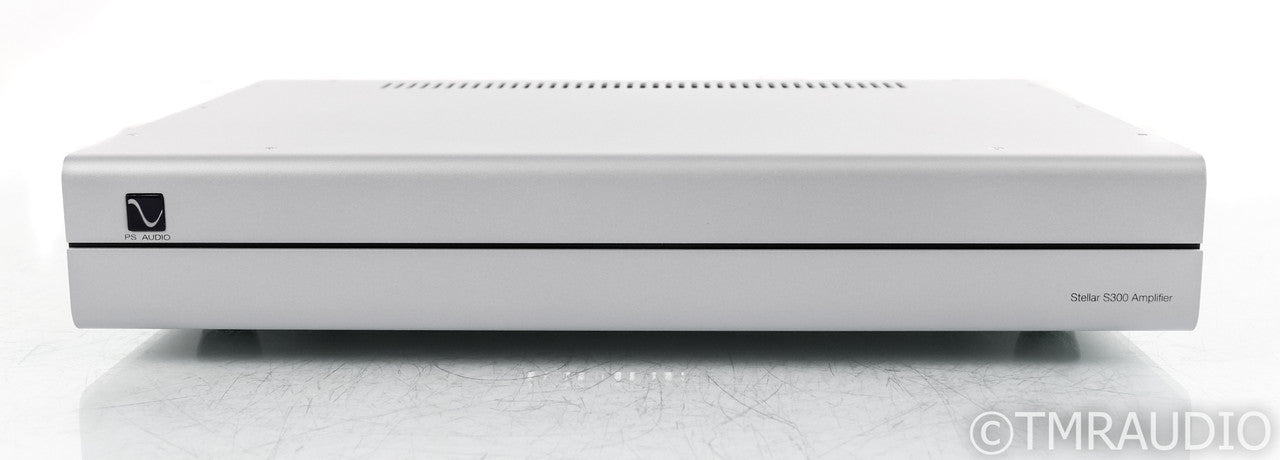 PS Audio Stellar S300 Stereo Power Amplifier; Silver; S-300 (Used)