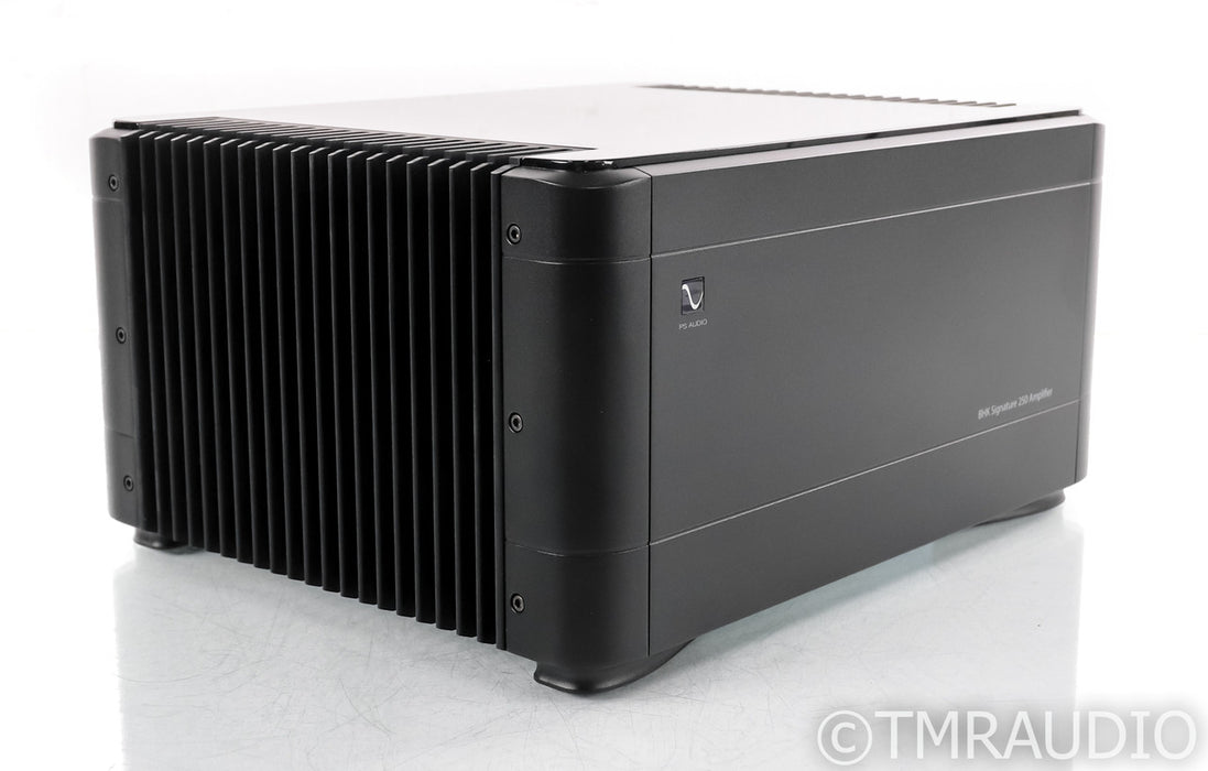 PS Audio BHK Signature 250 Stereo Tube Hybrid Amplifier; Black (Used)