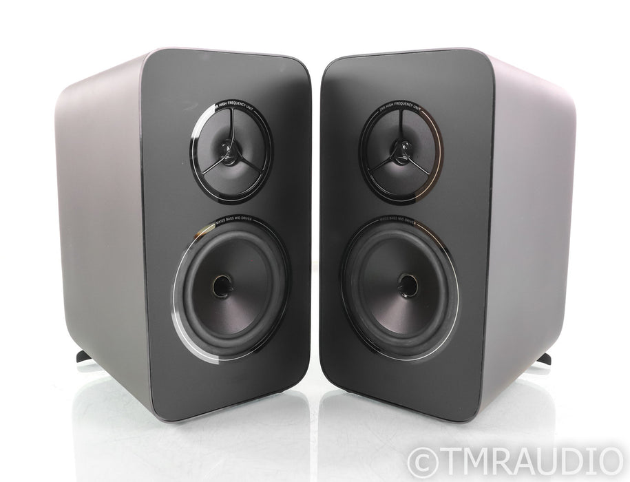 Rega Kyte Bookshelf Speakers; Black Pair (Open Box)
