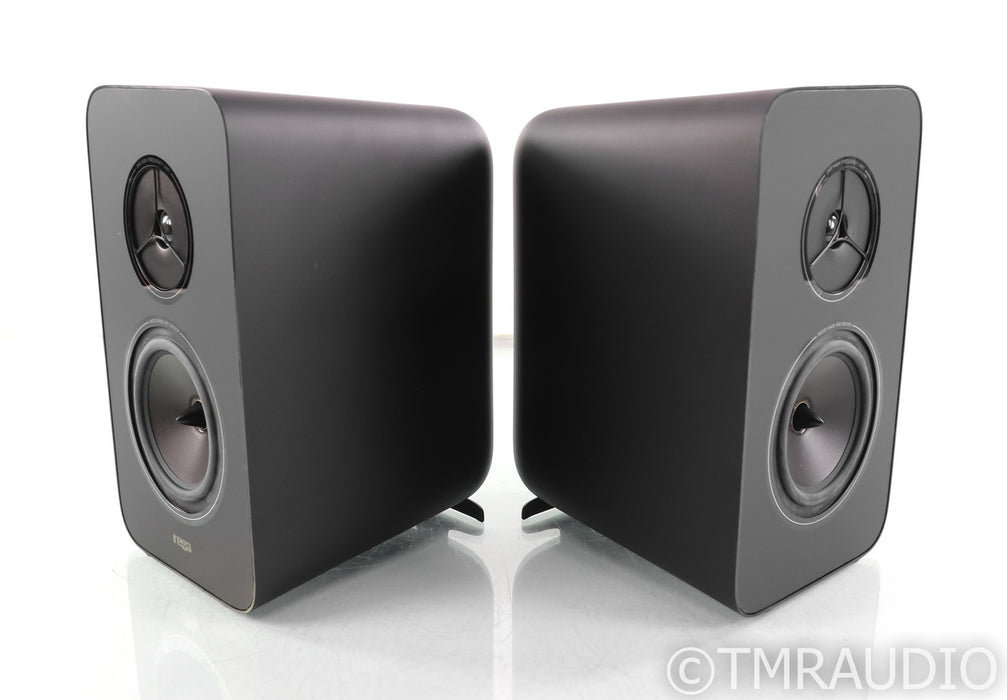 Rega Kyte Bookshelf Speakers; Black Pair (Open Box)