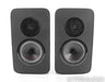 Rega Kyte Bookshelf Speakers; Black Pair (Open Box)