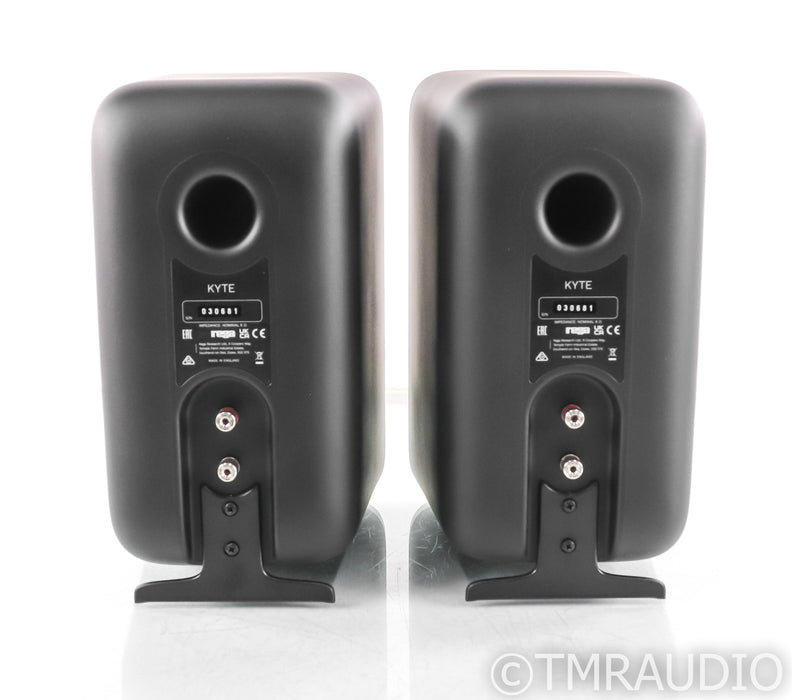 Rega Kyte Bookshelf Speakers; Black Pair (Open Box)