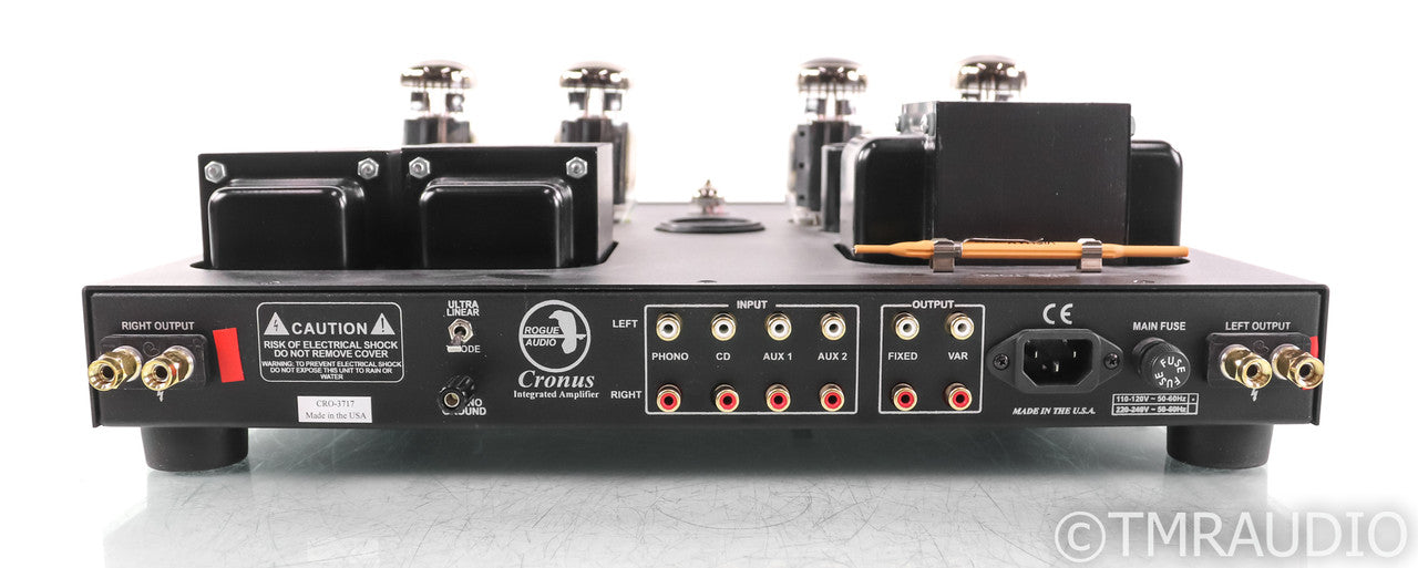Rogue Audio Cronus Magnum III Stereo Tube Integrated Amplifier; Remote; Mk 3