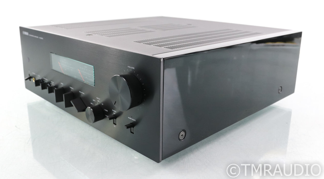 Yamaha A-S2200 Stereo Integrated Amplifier; Remote; Black; MM / MC Phono