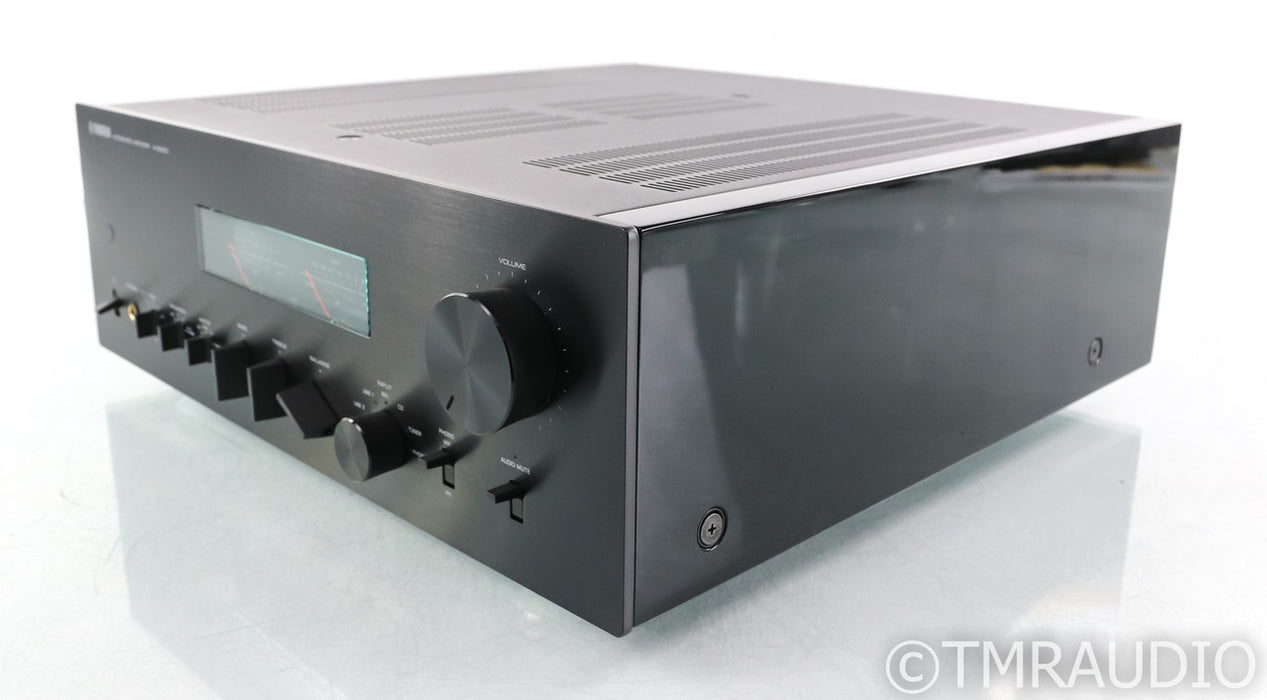Yamaha A-S2200 Stereo Integrated Amplifier; Remote; Black; MM / MC Phono