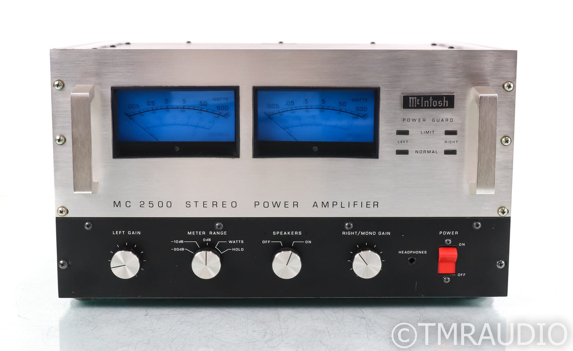 McIntosh MC 2500 Vintage Stereo Power Amplifier; MC2500