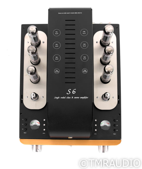 Unison Research S6 Stereo Integrated Tube Amplifier; Cherry