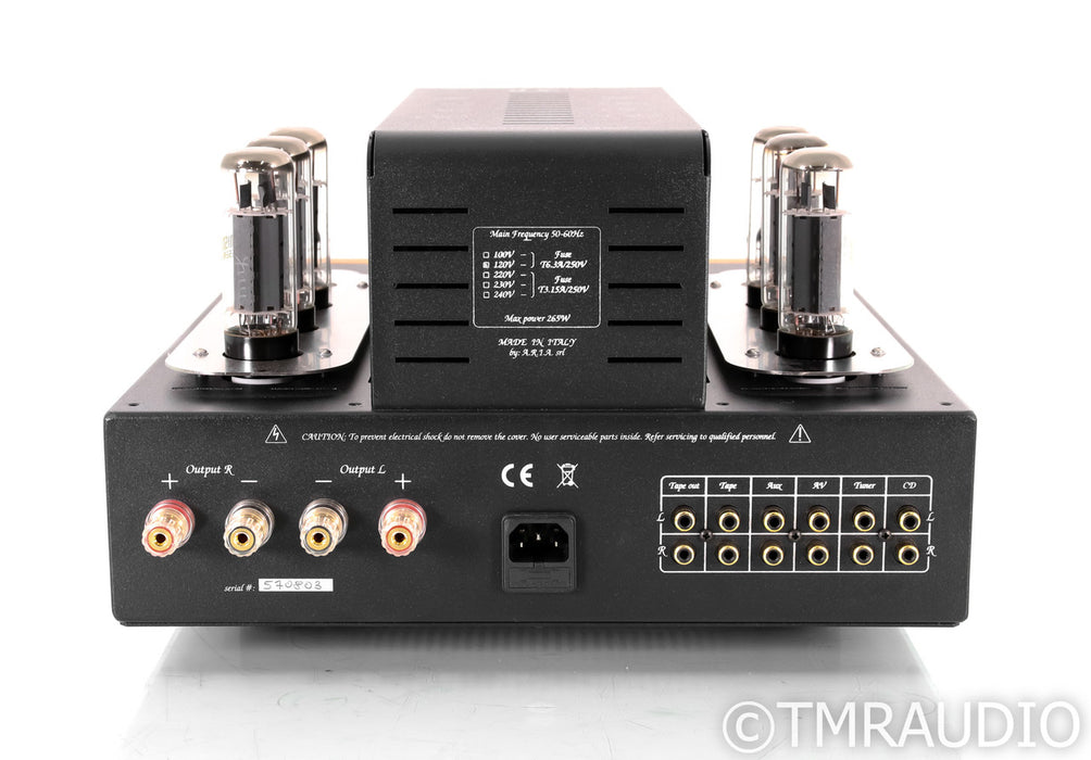 Unison Research S6 Stereo Integrated Tube Amplifier; Cherry
