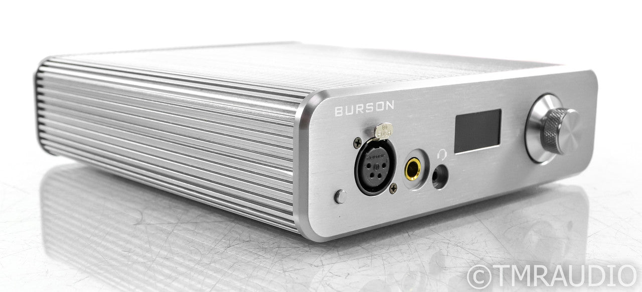 Burson Soloist 3X Performance Headphone Amplifier; 3-X; Remote; Silver