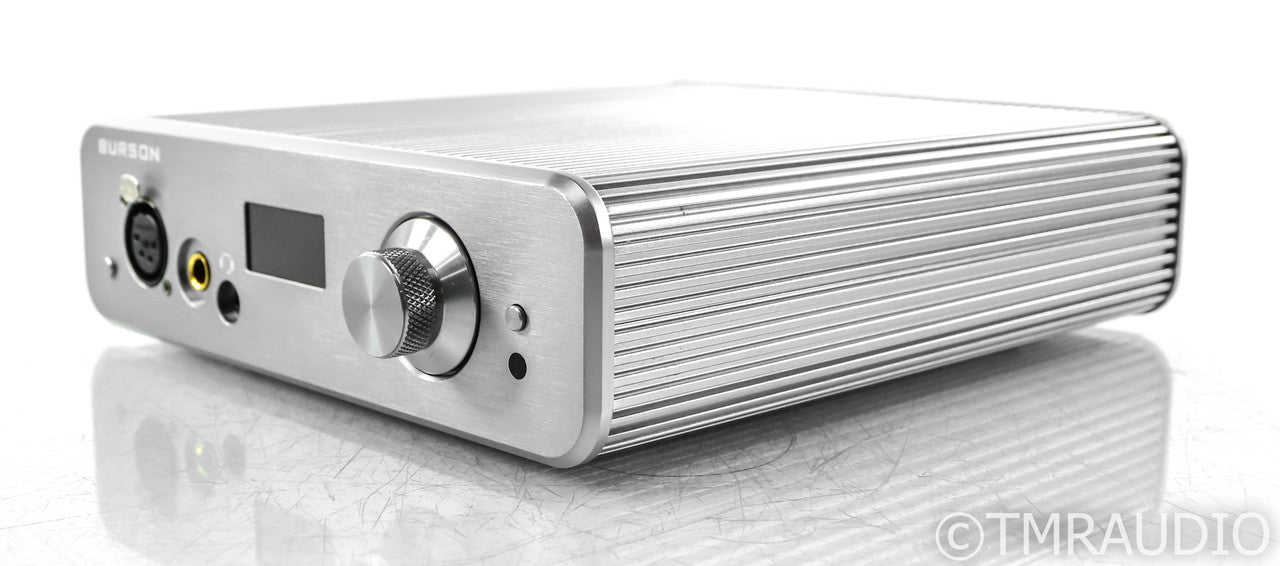 Burson Soloist 3X Performance Headphone Amplifier; 3-X; Remote; Silver