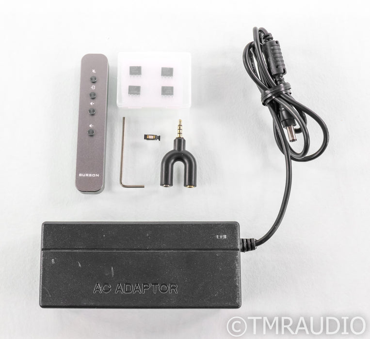 Burson Soloist 3X Performance Headphone Amplifier; 3-X; Remote; Silver
