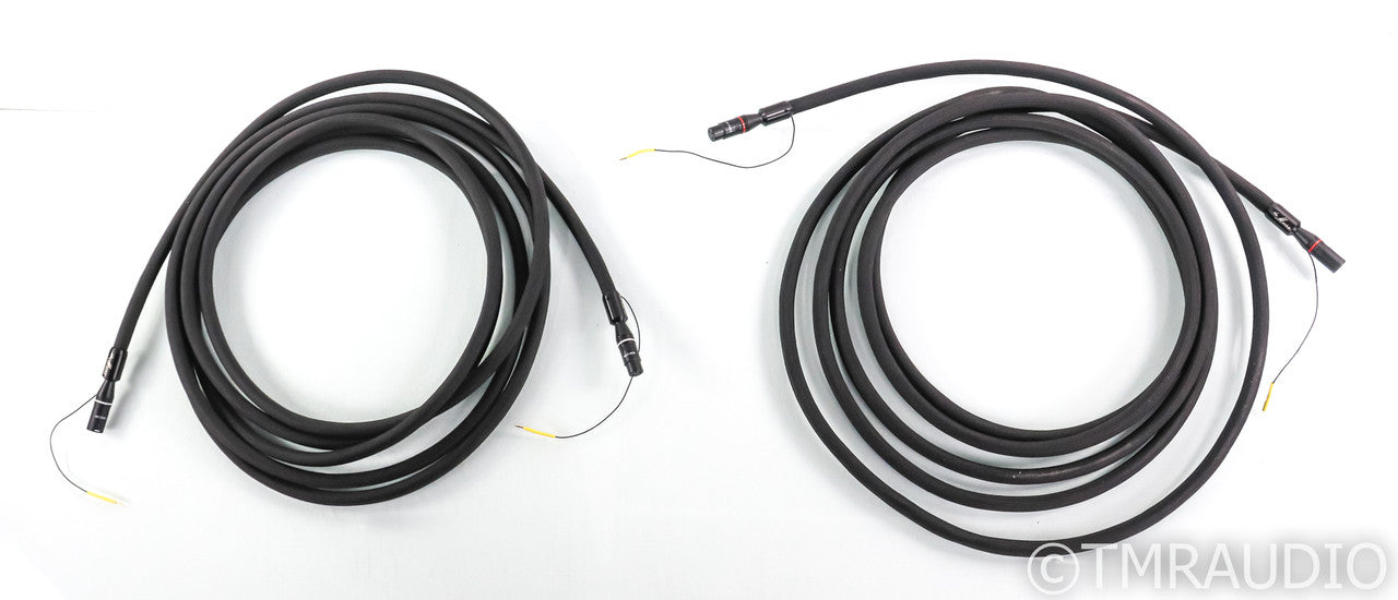 Tara Labs Muse XLR Cables; 7m Pair Balanced Interconnects; HFX Grounding