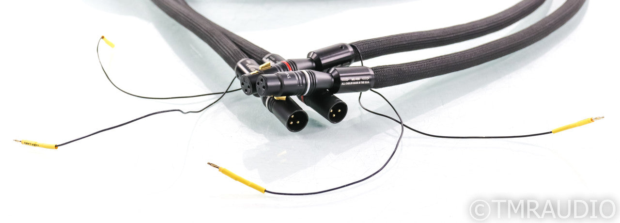 Tara Labs Muse XLR Cables; 7m Pair Balanced Interconnects; HFX Grounding