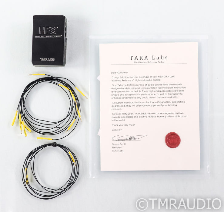 Tara Labs Muse XLR Cables; 7m Pair Balanced Interconnects; HFX Grounding