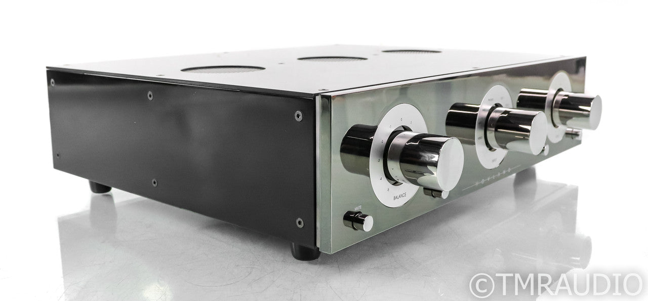 Hovland HP-100 Stereo Tube Preamplifier; MM Phono; HP100; Silver