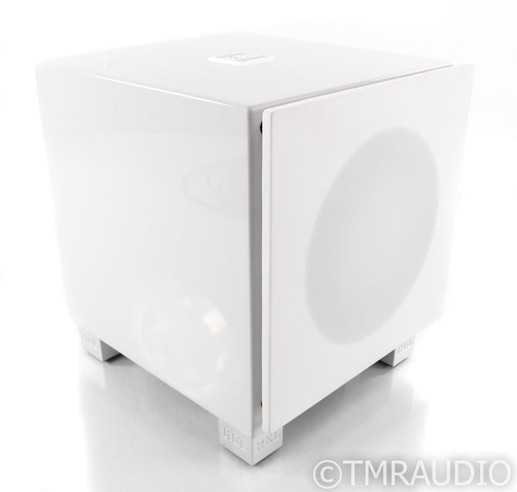 REL T7/i 8" Powered Subwoofer; T7i; Gloss White